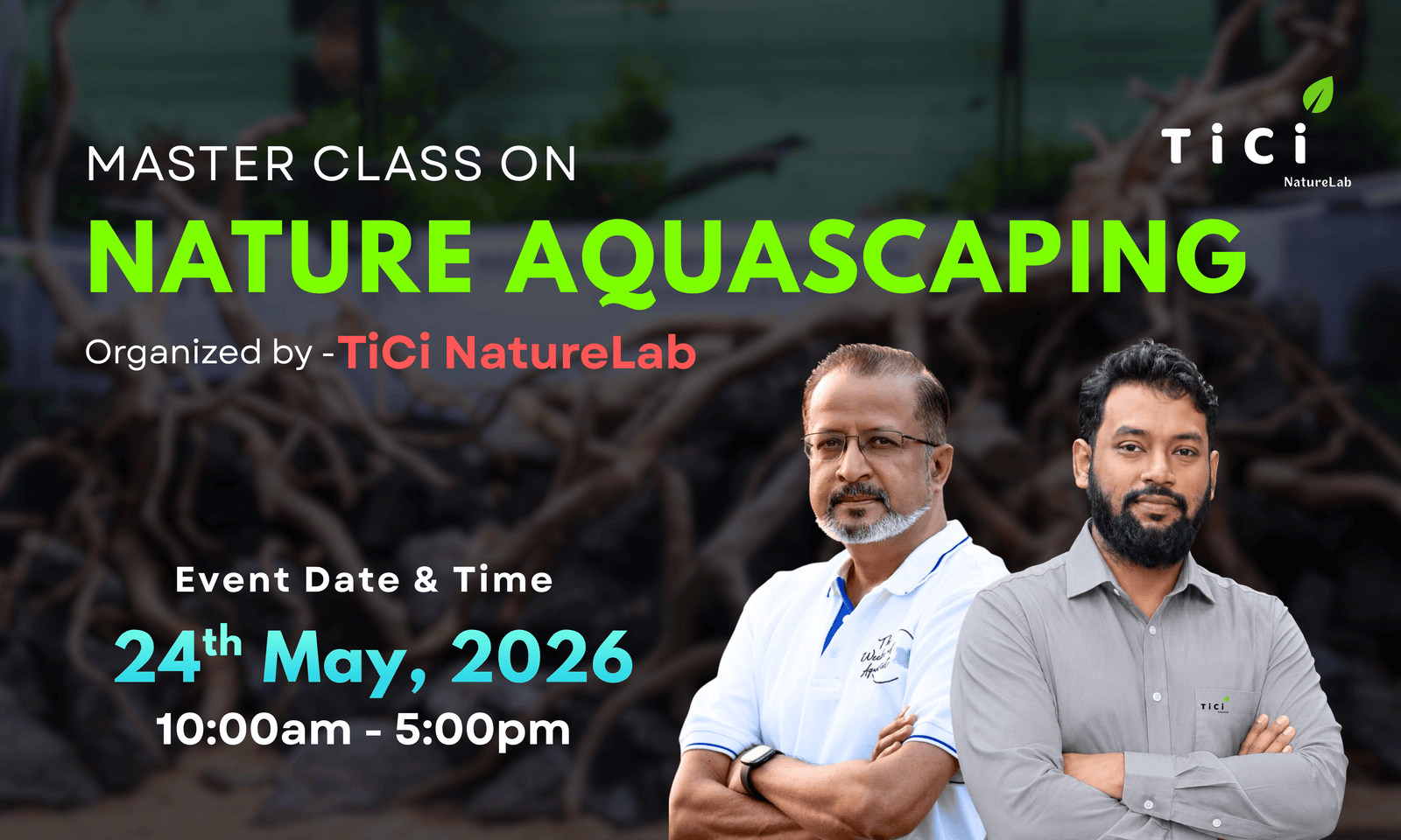 MasterClass on Nature Aquascaping